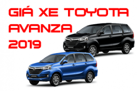 Bảng giá xe Toyota Avanza tại Toyota Tiền Giang mới cập nhật 3/2019!