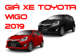 Bảng giá xe Toyota Wigo ưu đãi tháng 3/2019!