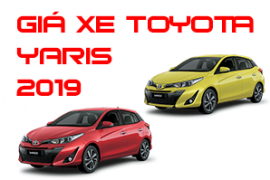 Bảng giá xe Toyota Yaris cập nhật mới nhất 2019