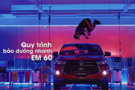 Toyota (TMV) sử dụng hip-hop để quảng cáo cho dịch vụ bảo dưỡng xe EM60.