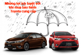 Những lợi ích ưu việt Bảo hiểm TOYOTA cung cấp