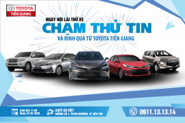 LỊCH TỔ CHỨC LÁI THỬ XE TẠI THÀNH PHỐ BẾN TRE CỦA TOYOTA TIỀN GIANG.