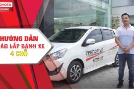 THÁO LẮP BÁNH XE DỰ PHÒNG CÓ QUÁ KHÓ? HƯỚNG DẪN THÁO LẮP BÁNH XE 4 CHỖ TẠI TOYOTA TIỀN GIANG