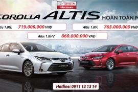 TOYOTA COROLLA ALTIS 2022 CHÍNH THỨC GÓP MẶT TẠI THỊ TRƯỜNG VIỆT NAM