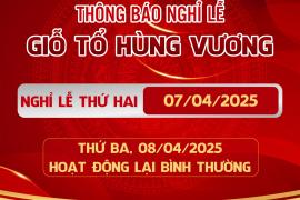 TOYOTA TIỀN GIANG THÔNG BÁO LỊCH NGHỈ GIỖ TỔ HÙNG VƯƠNG NĂM 2025