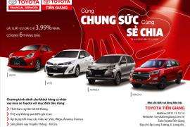 TOYOTA TIỀN GIANG THÔNG BÁO CHƯƠNG TRÌNH