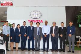 ĐẠI DIỆN TOYOTA CHÂU Á THÁI BÌNH DƯƠNG ĐẾN THĂM VÀ LÀM VIỆC TẠI TOYOTA TIỀN GIANG