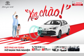 TOYOTA VIỆT NAM GIỚI THIỆU VIOS 2023 - BỨT PHÁ AN TOÀN MỞ NGÀN TRẢI NGHIỆM