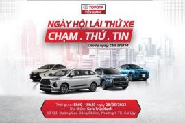 TOYOTA TIỀN GIANG TỔ CHỨC LÁI THỬ XE TẠI THỊ XÃ CAI LẬY, TỈNH TIỀN GIANG