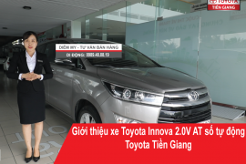 Giới thiệu xe Toyota Innova 2.0V AT số tự động.