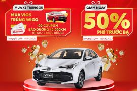 SIÊU ƯU ĐÃI CHÀO THÁNG 6 KHI MUA XE TOYOTA VIOS