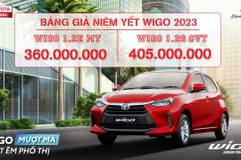 TOYOTA WIGO 2023 CHÍNH THỨC RA MẮT PHIÊN BẢN MỚI