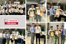 TOYOTA TIỀN GIANG GIÀNH 2 VÉ VÀO CHUNG KẾT HỘI THI TAY NGHỀ TOÀN QUỐC 2024