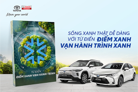 SỐNG XANH THẬT DỄ DÀNG VỚI TỪ ĐIỂN “ĐIỂM XANH VẠN HÀNH TRÌNH”