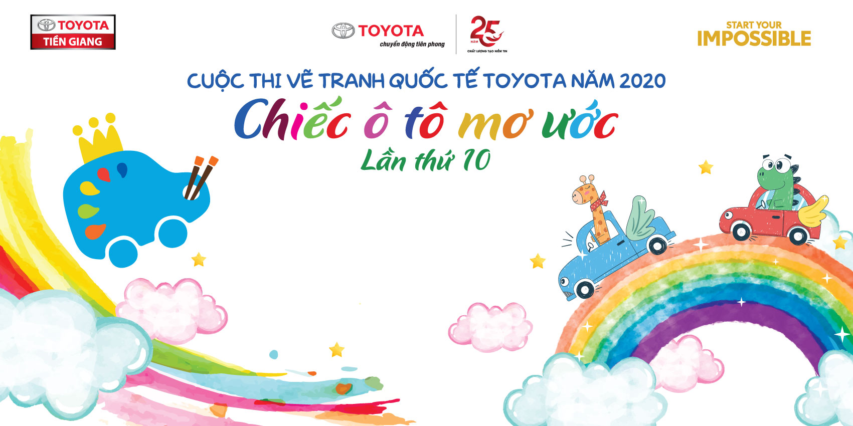 Cuộc Thi Vẽ Tranh “Chiếc Ô Tô Mơ Ước” – Lần 10. Nơi Trí Tưởng Tượng Được  Bay Xa