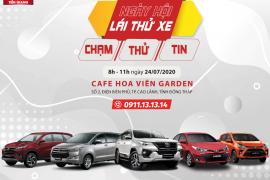 TOYOTA TIỀN GIANG TỔ CHỨC LÁI THỬ XE DUY NHẤT MỘT NGÀY TẠI THÀNH PHỐ CAO LÃNH