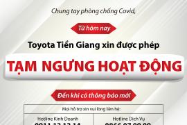 TOYOTA TIỀN GIANG TRÂN TRỌNG THÔNG BÁO