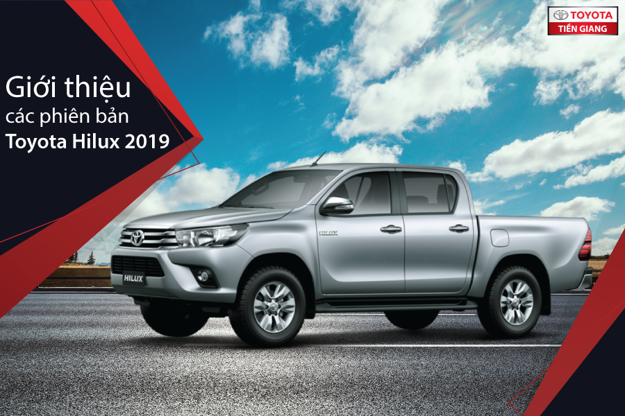 Toyota Việt Nam chính thức công bố giá bán Toyota Hilux phiên bản 2019