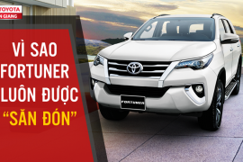 Vì sao dòng xe Toyota Fortuner 2019 được “săn đón” nhiều nhất trong phân khúc SUV