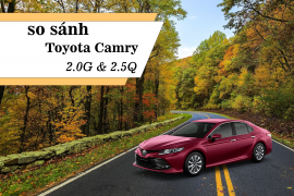 So sánh hai phiên bản Toyota Camry 2019 nhập khẩu