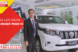 Giá lăn bánh Toyota Land Cruiser Prado VX 2019 tại Toyota Tiền Giang