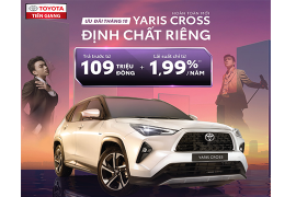 THỜI ĐIỂM VÀNG ĐỂ SỞ HỮU YARIS CROSS 2023