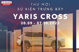 THƯ MỜI RA MẮT XE YARIS CROSS 2023 HOÀN TOÀN MỚI TẠI TOYOTA TIỀN GIANG