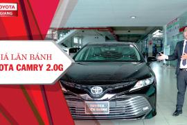 Giá lăn bánh xe Toyota Camry 2.0G tại Toyota Tiền Giang