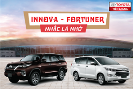 Toyota Innova và Fortuner - Nhắc là nhớ