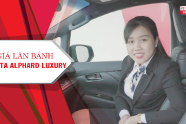 Giá lăn bánh Toyota Alphard Luxury tại Toyota Tiền Giang