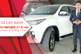 Giá lăn bánh Toyota Fortuner 2.7AT 4x4 tại Toyota Tiền Giang