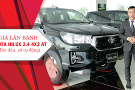 Giá lăn bánh Toyota Hilux 2.4 4x2AT tại Toyota Tiền Giang