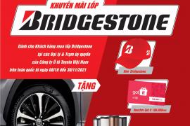 MUA LỐP BRIDGSTONE - NHẬN NGAY QUÀ NGON