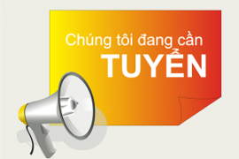 THÔNG BÁO TUYỂN DỤNG CHUYÊN VIÊN MARKETING