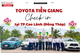 TOYOTA TIỀN GIANG “CHECK-IN” TẠI THÀNH PHỐ CAO LÃNH - ĐỒNG THÁP