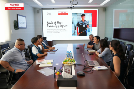 PHÁT TIẾN HOLDING LÀM VIỆC VỚI VIỆN HỢP TÁC VÀ PHÁT TRIỂN CHÂU ÂU (IECD): THÚC ĐẨY HỢP TÁC PHÁT TRIỂN KỸ NĂNG VÀ VIỆC LÀM CHO THANH NIÊN