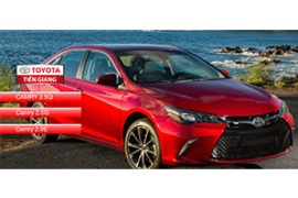 Giá xe Toyota camry 2018 và nhiều ưu đãi hấp dẫn cập nhật 12/2018