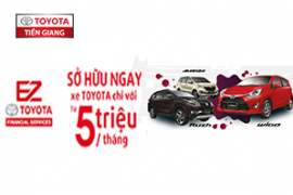 Chương trình vay vốn từ Toyota để mua Toyota